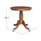 International Concepts Round 30 in Round Top Pedestal Table, 29.1 inHeight, Distressed Oak, 30 W, 30 L, 29.1 in H, Wood K42-30RT - alternate 2